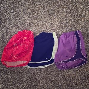 Nike Shorts. Set of 3 Medium pairs